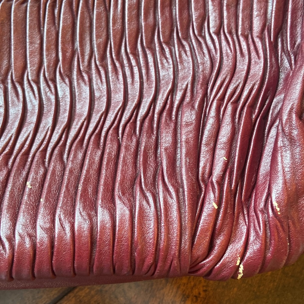 NWOT Coach Burgundy bag vintage - Picture 7 of 15